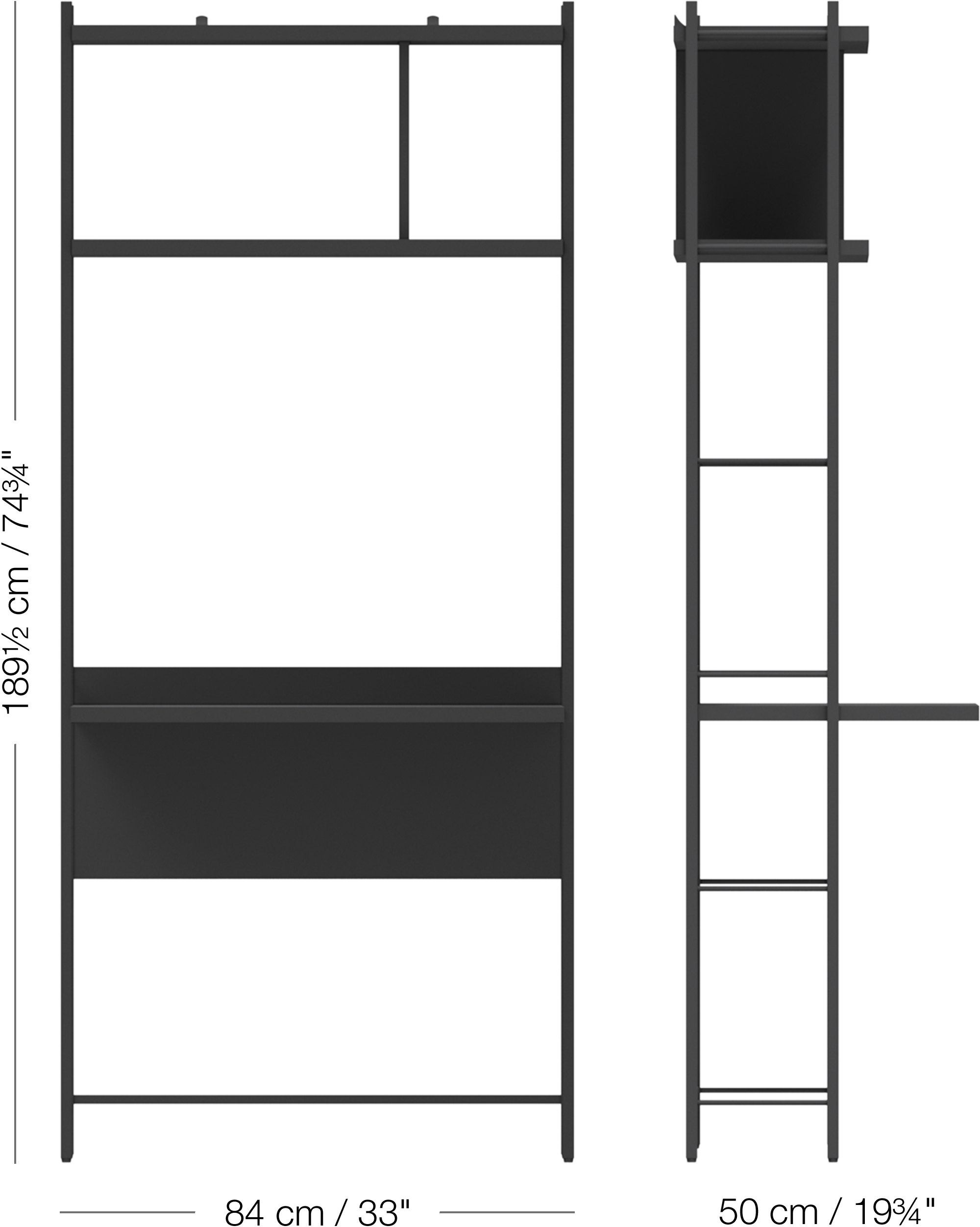Calgary 収納（ワークステーション付き） | Storage unit | Calgary